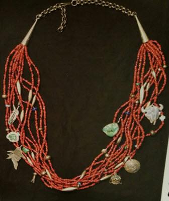 Wild West (treasure necklace) by Kate Aspen - Auction record, sale price, and art valuation. Compare with similar artists and explore comparable artworks.